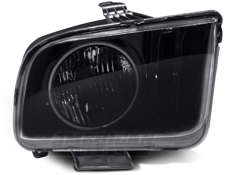 Raxiom 05-09 Ford Mustang GT V6 Axial CCFL Halo Projector Headlights Blk (49121)