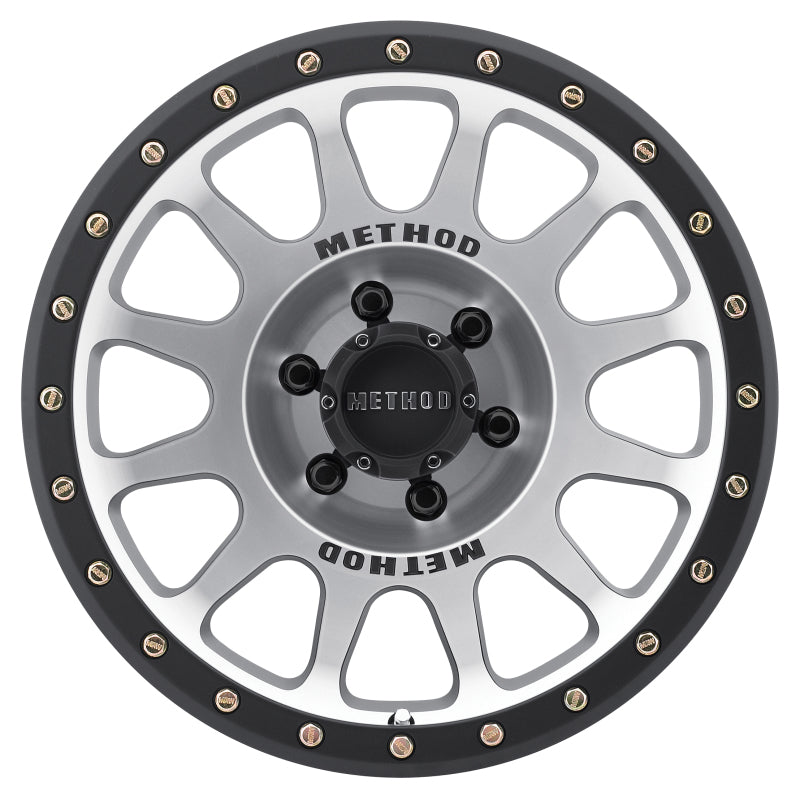 Method MR305 NV Machined - Matte Black Lip | 18x9" +18mm | 6x135mm Wheel