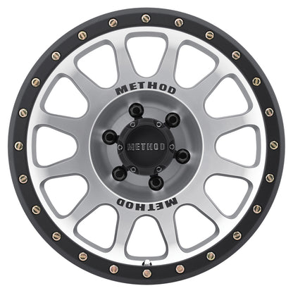 Method MR305 NV Machined - Matte Black Lip | 18x9" +18mm | 6x135mm Wheel