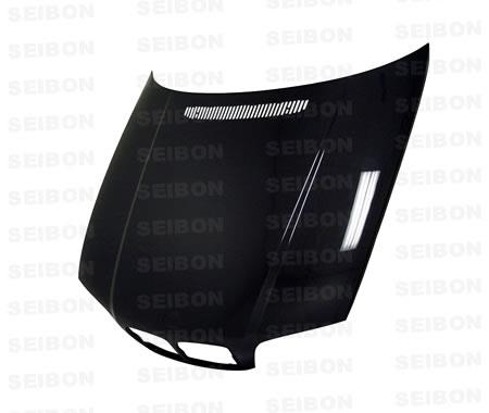 Seibon OEM-Style Carbon Fiber Hood | BMW 3 Series (E46) (HD9902BMWE462D-OE)