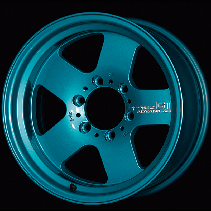 (set of 4) Advan GT Heavy Racing Turquoise | 17x8.5" -10mm | 6x139.7mm Wheels
