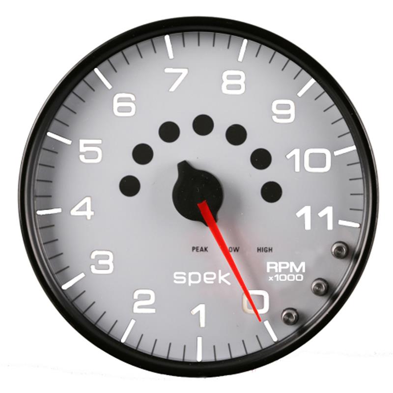 Autometer Spek-Pro 5" Tachometer W/Shift Light 11K RPM