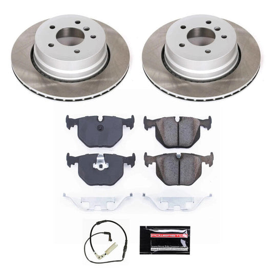 PowerStop Rotor Kit | 2008 BMW 535xi (SC5491)
