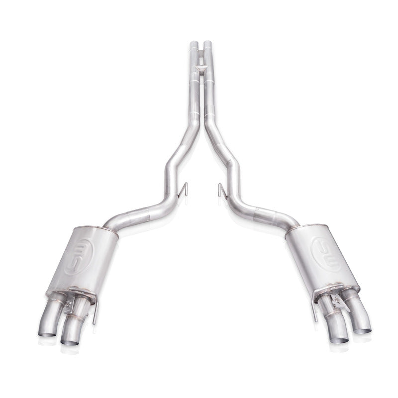 Stainless Works 2015+ Ford Shelby GT350 Redline Performance Connect H-Pipe Catback Exhaust w/Valves | Shelby GT350 (15+) (GT350CBHPCR)