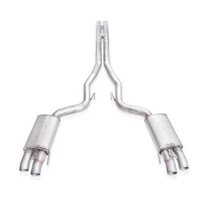 Stainless Works 2015+ Ford Shelby GT350 Redline Performance Connect H-Pipe Catback Exhaust w/Valves | Shelby GT350 (15+) (GT350CBHPCR)