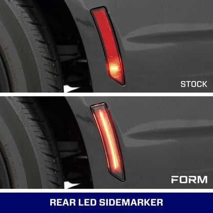 Form Lighting 2024+ Mustang LED Sidemarkers Smoked (set)