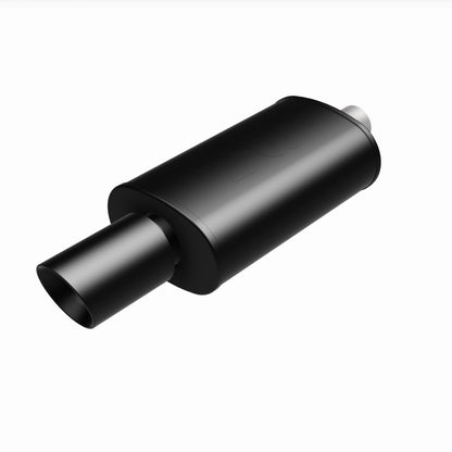 MagnaFlow Muffler with Tip Mag Blk 14x5x8 2.25/4