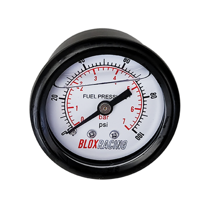 BLOX Racing Liquid Filled Fuel Pressure Gauge (BXGA-00125)