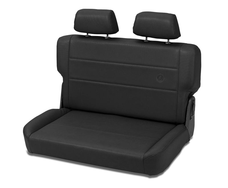 Bestop N-Tumble Seat | Jeep CJ5 55-83 Fold Vinyl Black Denim (39440-15)