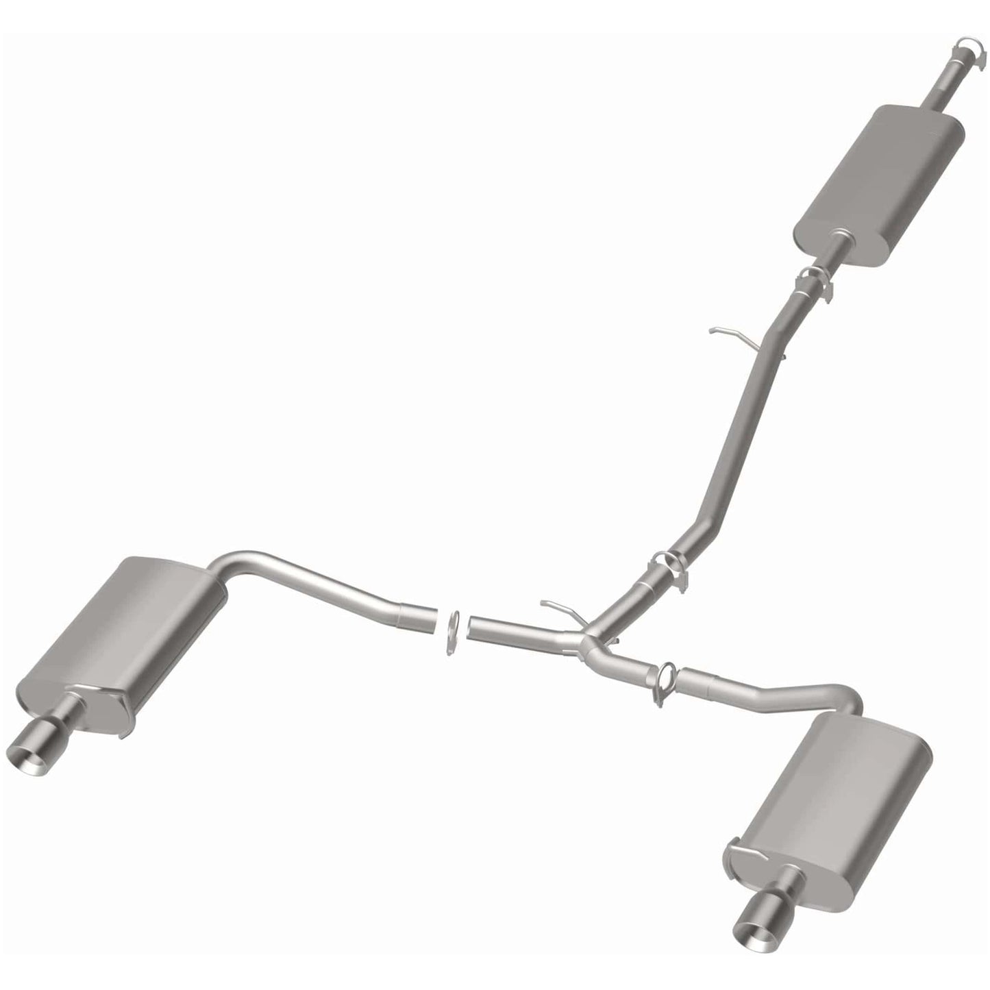 BRExhaust 2013-2019 Ford Flex 3.5L Direct-Fit Replacement Exhaust System