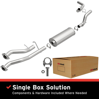 BRExhaust Direct-Fit Replacement Exhaust System 106-0713