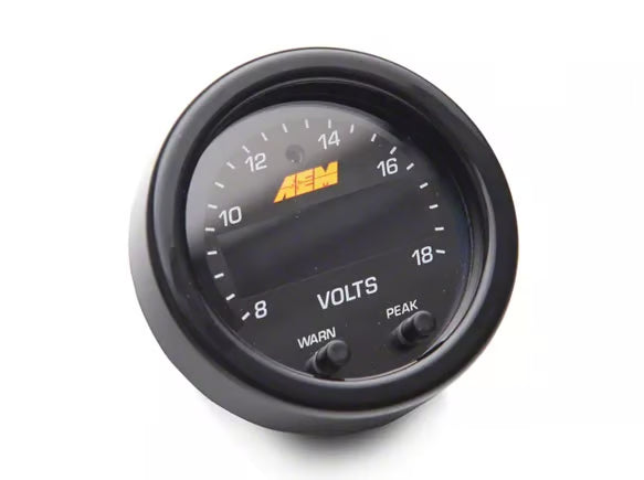 AEM Gauges X-Series Volts Gauge (30-0303)