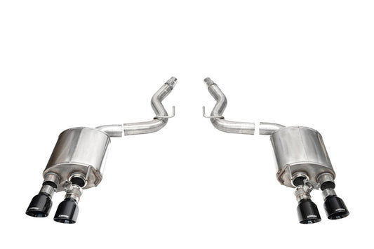 CORSA Sport Valved / 3.0 in Axle-Back 4.5 in Slash Tips | 2024 Mustang Dark Horse Coupe (21267)