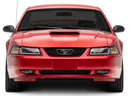 Raxiom 99-04 Ford Mustang Axial Headlights w/ Seq LED Bar Blk (422713)