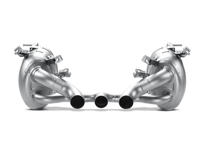 Akrapovic 10-15 Ferrari 458 Italia/458 Spyder Slip-On Line (Titanium) w/ Carbon Tips