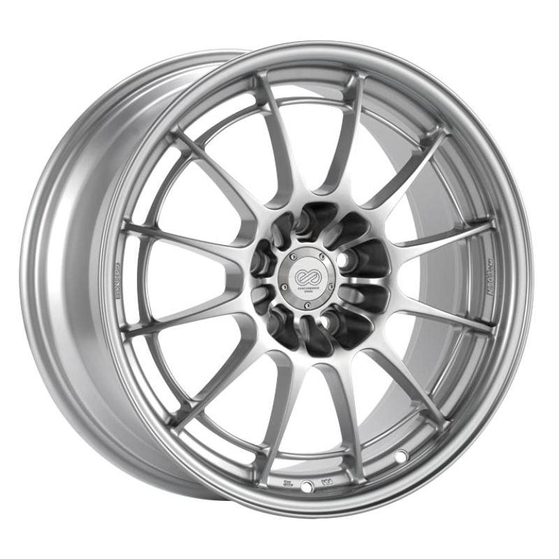 Enkei NT03+M 18x8.5 +38 5x114.3 Silver-WheelFlip
