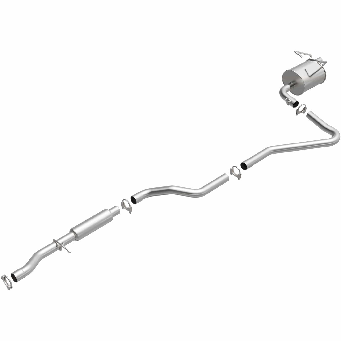 BRExhaust 2009-2018 Dodge Journey 2.4L Direct-Fit Replacement Exhaust System