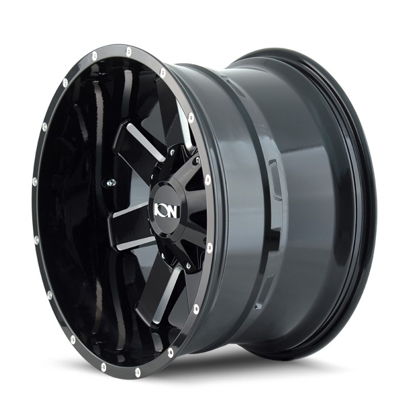 ION Wheels Type 141 Gloss Black Milled | 20x10" -19mm | 5x127mm Wheel