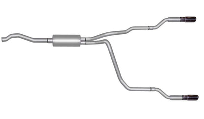 Gibson 1.75in Dual Split Cat-Back Exhaust | Ford Ranger XL 2.3L (01-05) (9508)