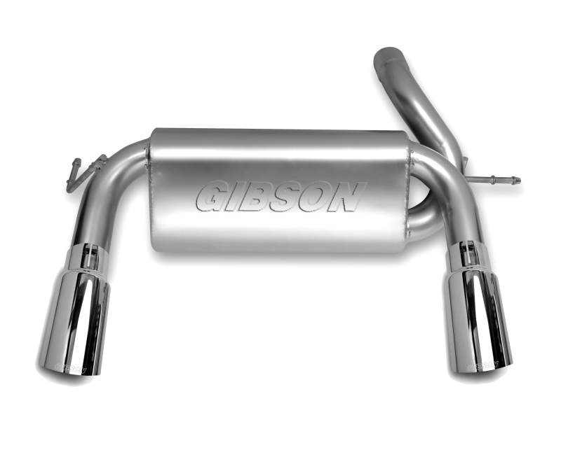 Gibson 2.5in Dual Split Cat-Back Exhaust | Jeep Wrangler JK Sport 3.6L (07-17) (617303)