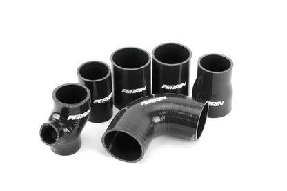 PERRIN PSP-ITR-437-3BK FMIC Boost Tube Kit for 2015-2021 Subaru WRX 2.0L H4