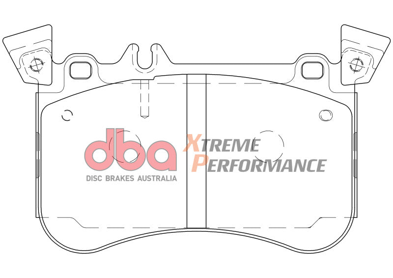 DBA XP Performance Front Brake Pads | Mercedes-Benz CL550 AMG Sport Package (10-14) (DB9031XP)