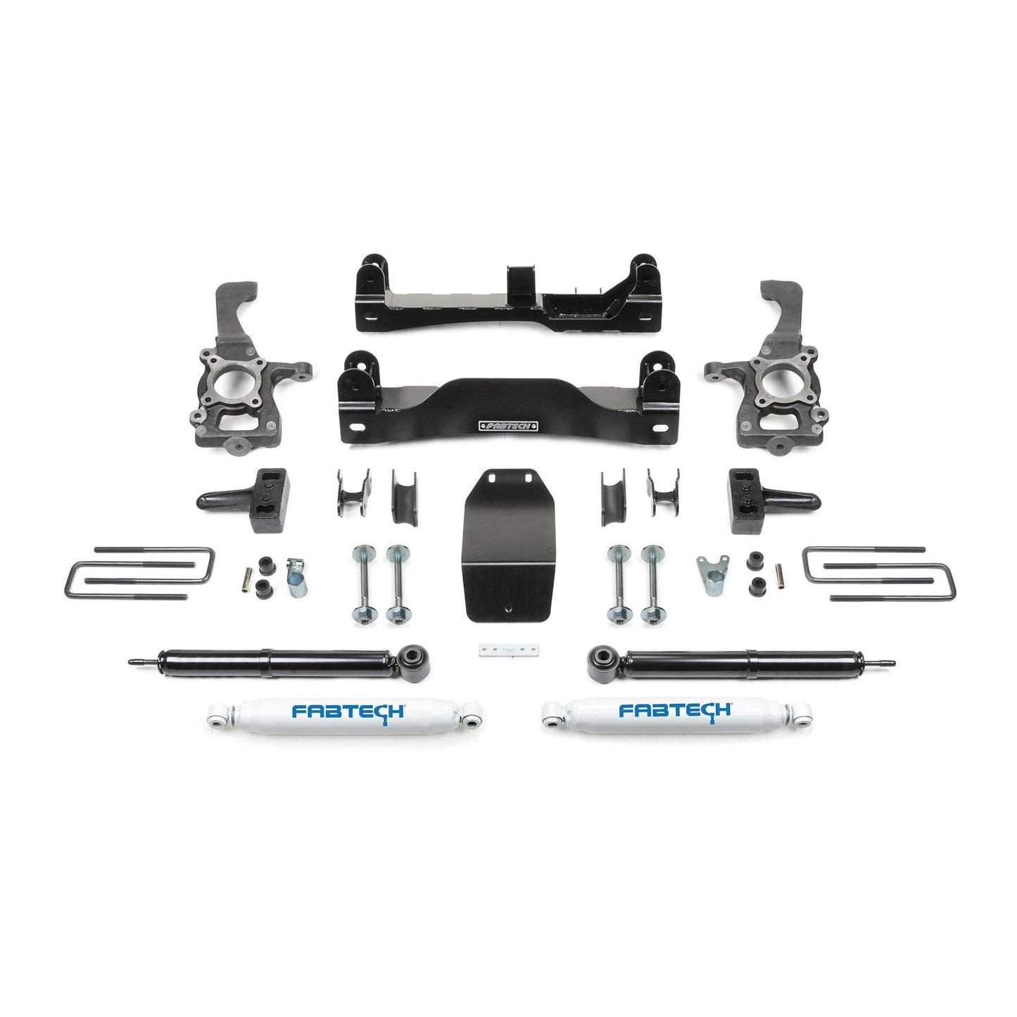 Fabtech 4in Basic System w/ Performance Shocks | Ford F150 4WD (09-13) (K2183)
