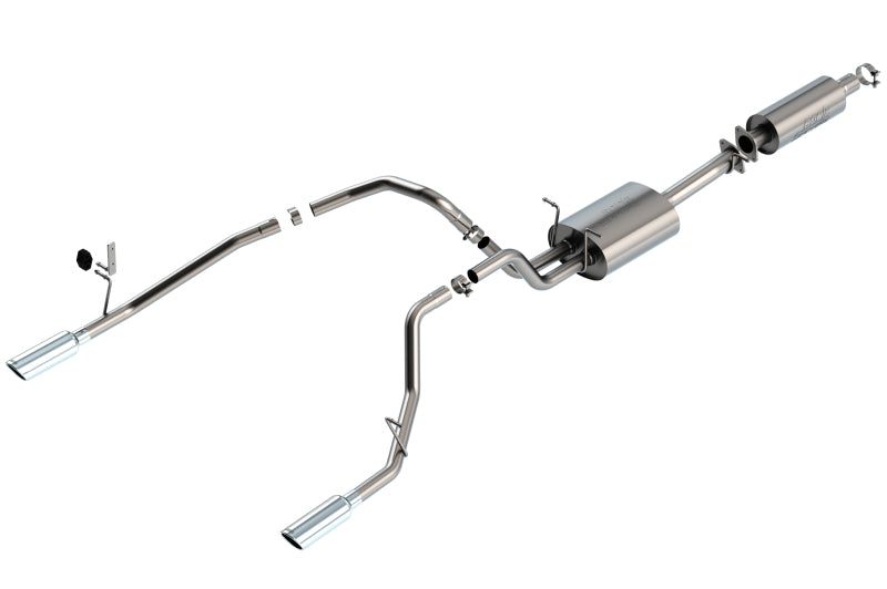 Borla 2.25in S-Type Cat-Back Exhaust | RAM 1500 3.6L V6 (19-22) (140852)
