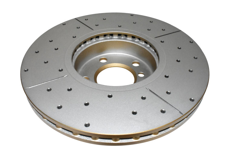 DBA Front Drilled & Slotted Street Series Rotor | BMW X5 xDrive30i (07-10) (DBA2874X)