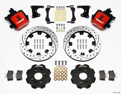 Wilwood Rear Parking Brake Caliper Kit | 2.71" Axle Offset 12.19" Rotors (140-10211)
