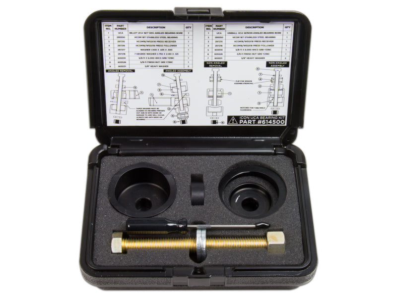 Icon 614518 For On Vehicle Uniball Replacement Tool Kit