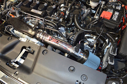 Injen 2016+ Honda Civic 1.5L Turbo Polished Short Ram Air Intake | Honda Accord (03-20) / Civic IX/X (11-22) / Civic Type R FK8 / Acura RLX (SP1572P)