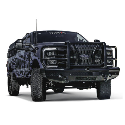 Westin Automotive 58-311205 HDX Bandit Front Bumper - Black For Ford Super Duty