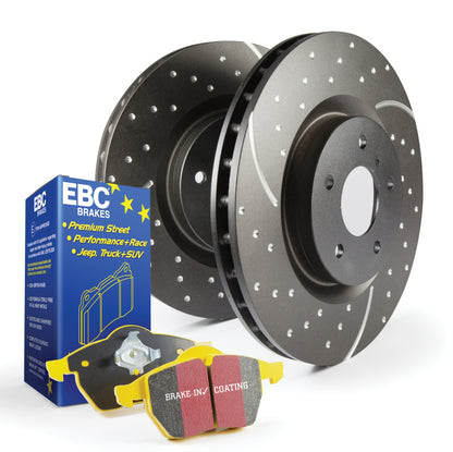 EBC Brakes S5KF1658 S5 Kits Yellowstuff & GD Rotors for 09-13 Corvette