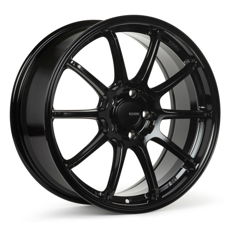 Enkei Triumph Gloss Black | 17x8" +40mm | 5x114.3mm Wheel