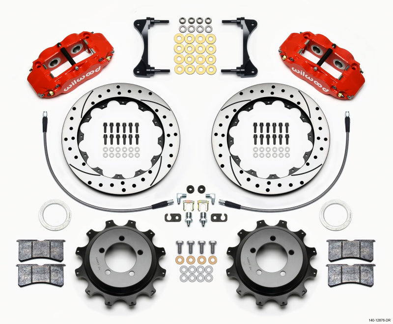 Wilwood Narrow Superlite 4R Rear Kit | Subaru Impreza WRX (99-05) / Impreza (99-07) (140-12878-DR)