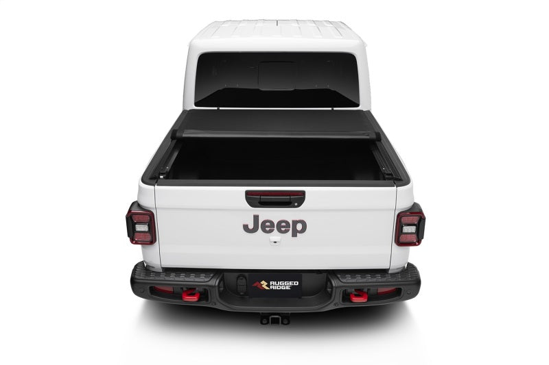 Rugged Ridge 13550.22 Armis Soft Rolling Bed Cover for 20-25 Gladiator JT 5' Bed