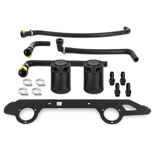 Mishimoto Baffled Oil Catch Can System, fits Ford Bronco 2.7L 2021-2022