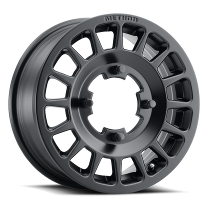 (set of 4) Method MR407 UTV Bead Grip Matte Black | 15x6" +51mm | 6x5.5in Wheel