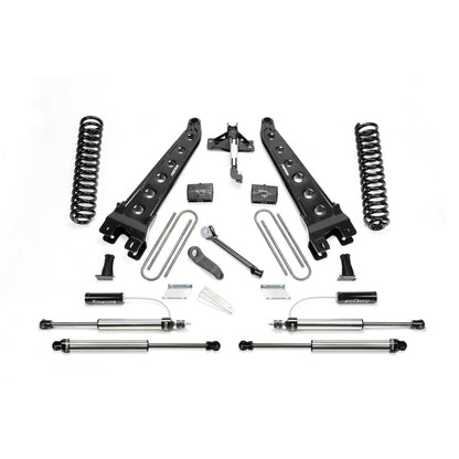 Fabtech 4" Radius Arm System w/ Coils & 2.25" Dual Reservoir Front and Dual Rear Shocks | Ford F250/350 4WD (17-21) (K2291DL)
