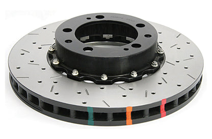DBA Uni-Directional Slotted Front Rotor w/ Black Hat | Porsche 911 Carrera (95-97) (DBA52390BLKXS)