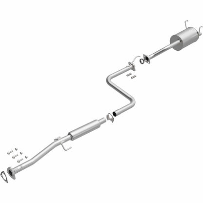 BRExhaust 1993-1995 Honda Civic del Sol 1.5L Direct-Fit Replacement Exhaust System
