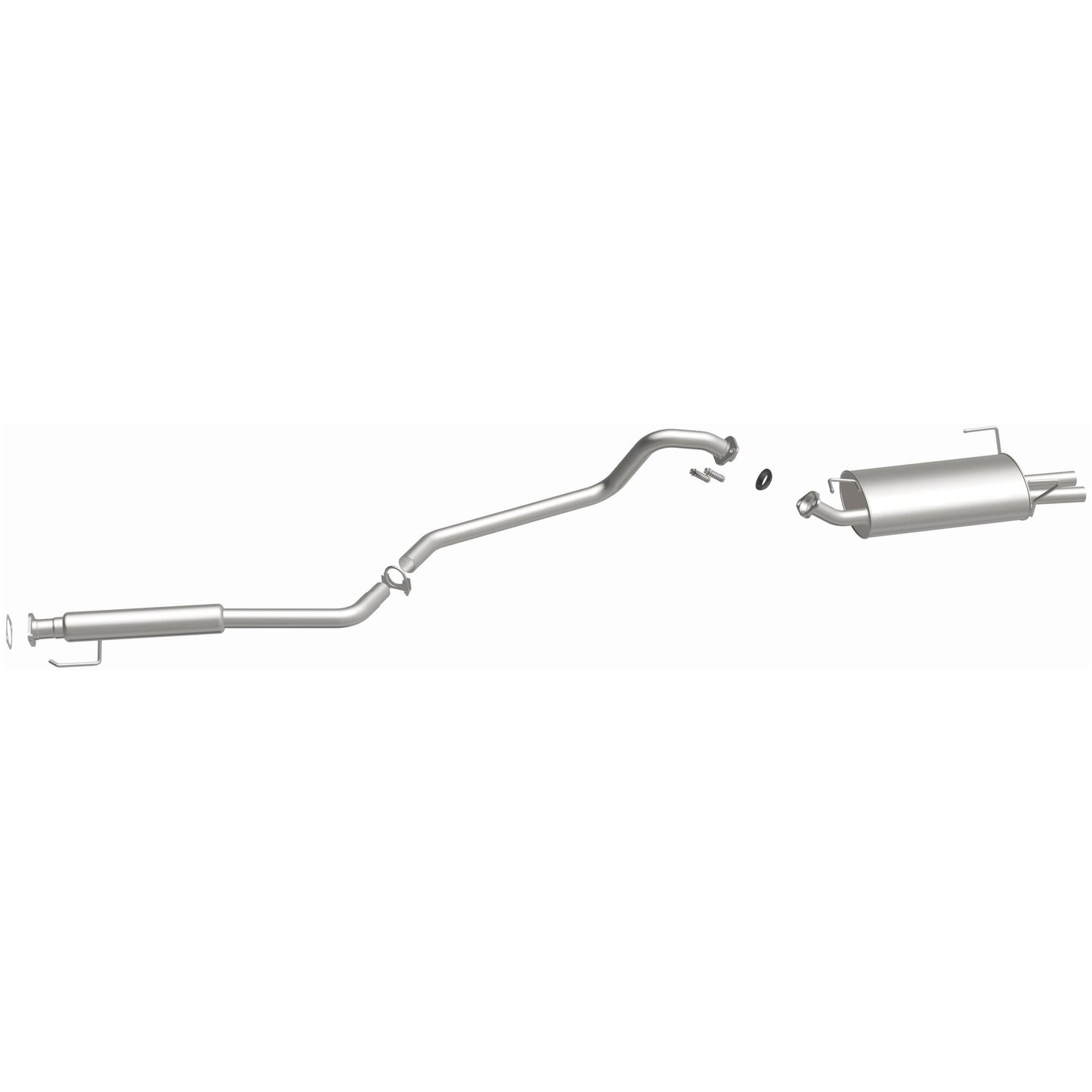 BRExhaust 2002-2006 Nissan Sentra 2.5L Direct-Fit Replacement Exhaust System