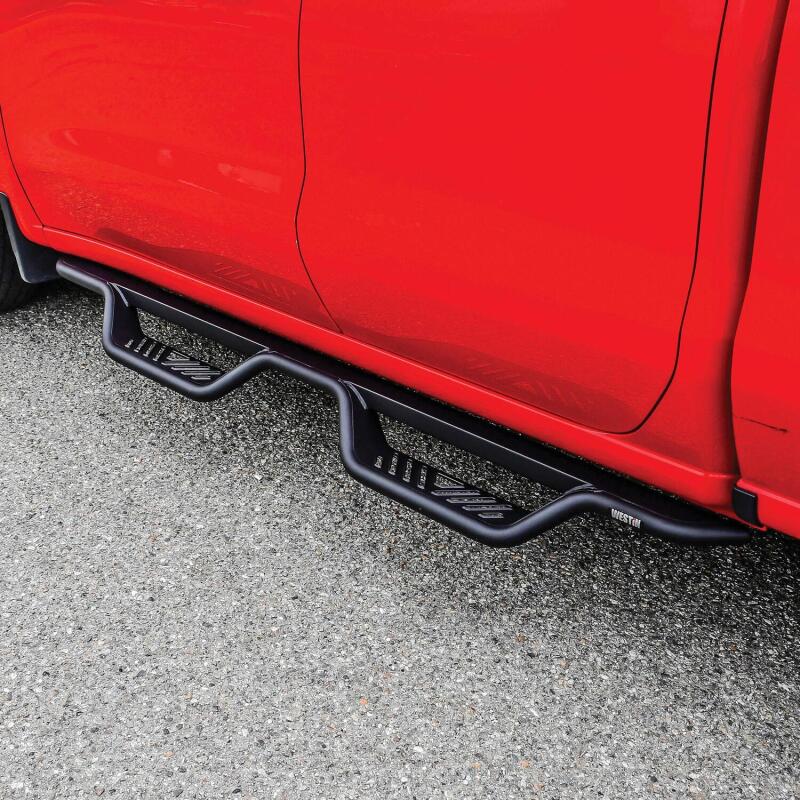 Westin 20-13715 Outlaw Nerf Step Bars for 14-19 Silverado/Sierra Double Cab