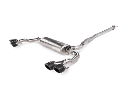 Akrapovic Evolution Line Cat Back (Titanium) w/ Carbon Fiber Tips - Mercedes AMG CLA 45 / 45 S (C118)