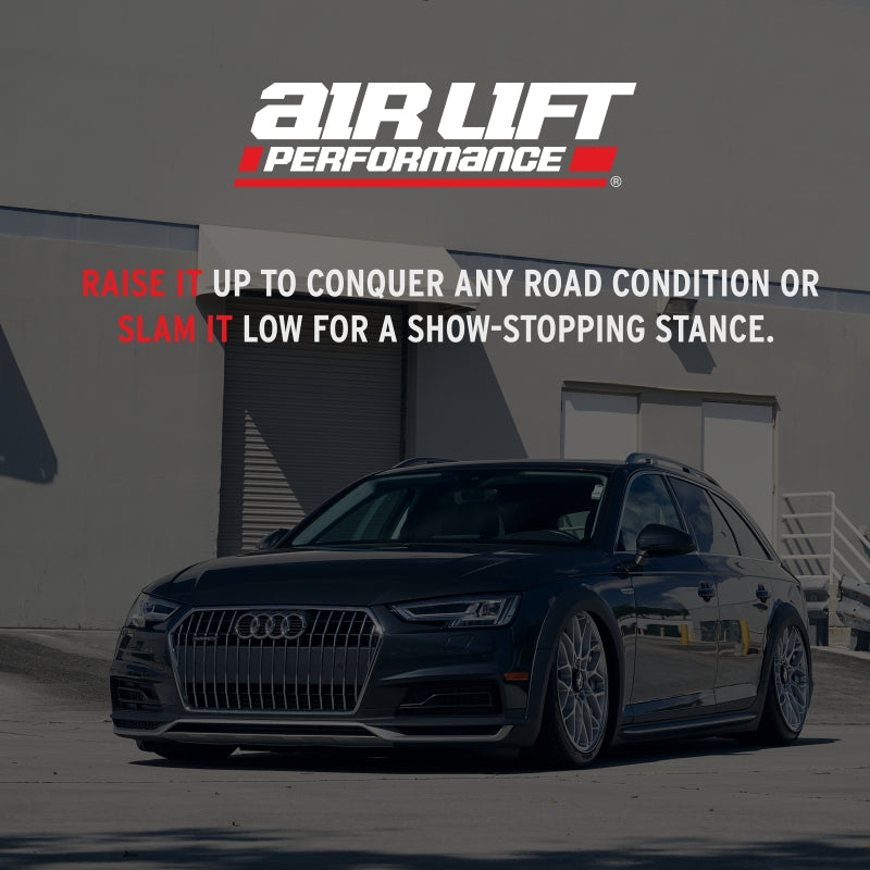 Air Lift 76005 Front Air Suspension Kit For Audi A4 Quattro & FWD S4/RS4 09-16