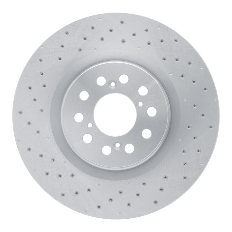 DFC 17-25 Honda Civic Hatchback Drilled Front Rotor | Honda Civic X (16-22) (620-59065)