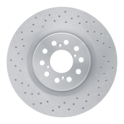 DFC 17-25 Honda Civic Hatchback Drilled Front Rotor | Honda Civic X (16-22) (620-59065)