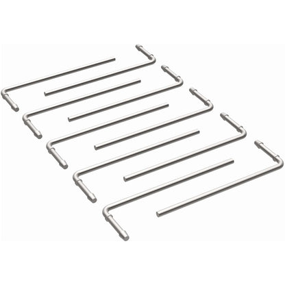 MagnaFlow 0.375in. 90deg. Bend Barbed Performance Exhaust 10-Pack Hanger 10152