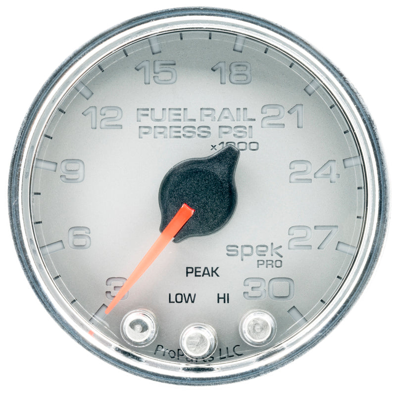Autometer Spek-Pro 2 & 1/16" Rail Press Gauge 30KPSI